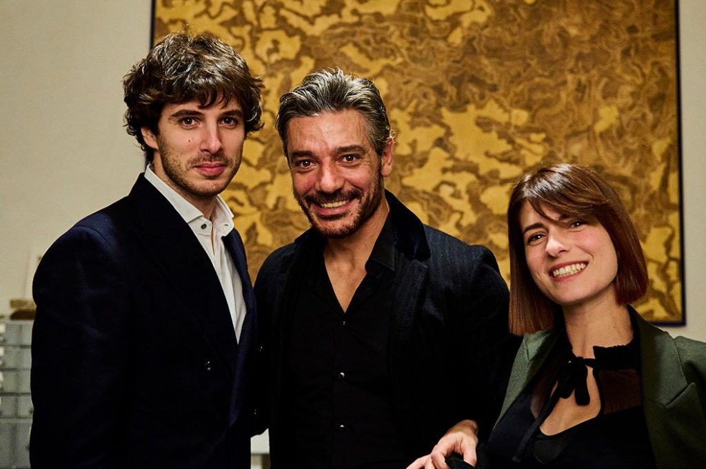 Pierpaolo Spollon, Giuseppe Zeno e Maria Chiara Giannetta, i protagonisti della serie di Rai1 Blanca.  